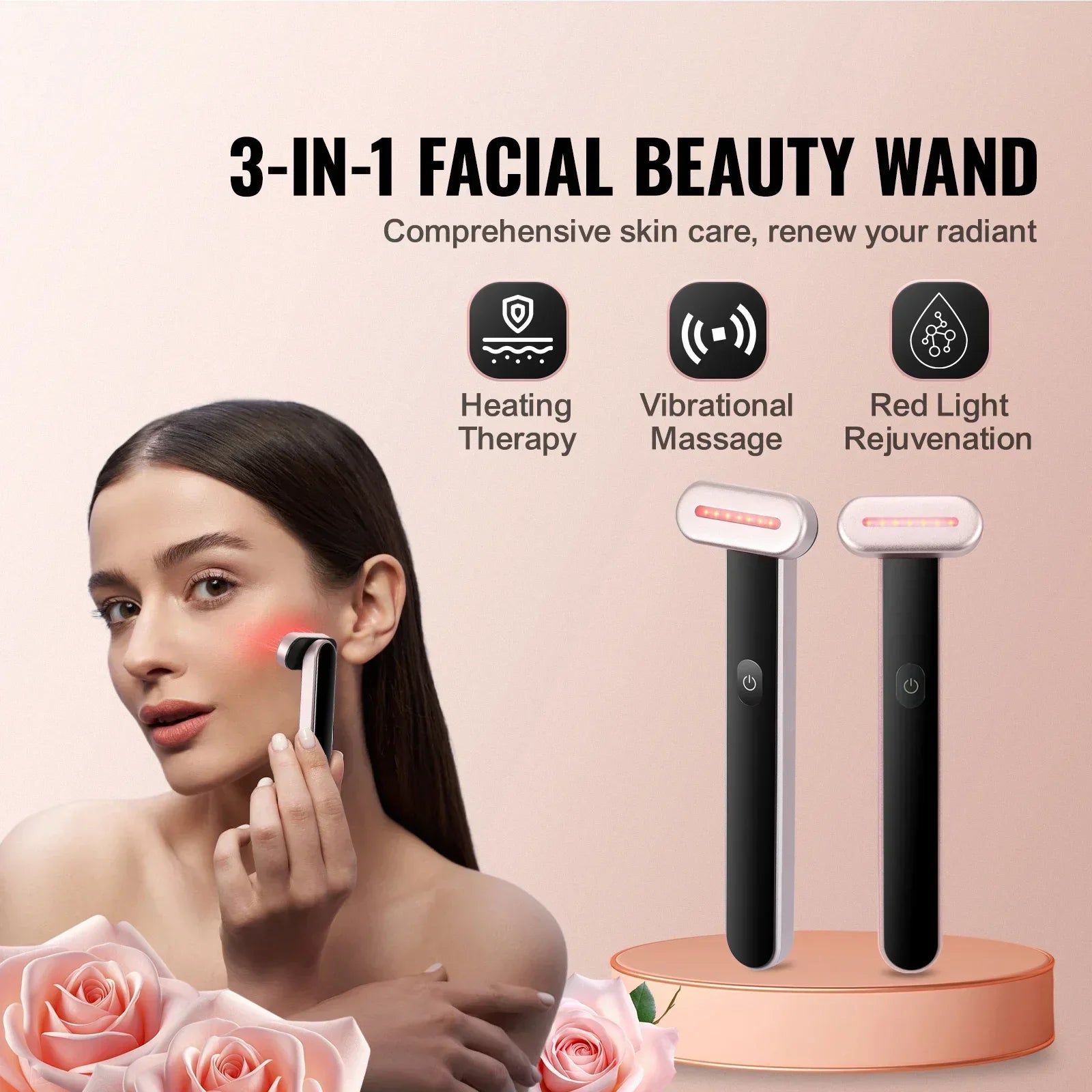Radiant Glow LED Beauty Wand