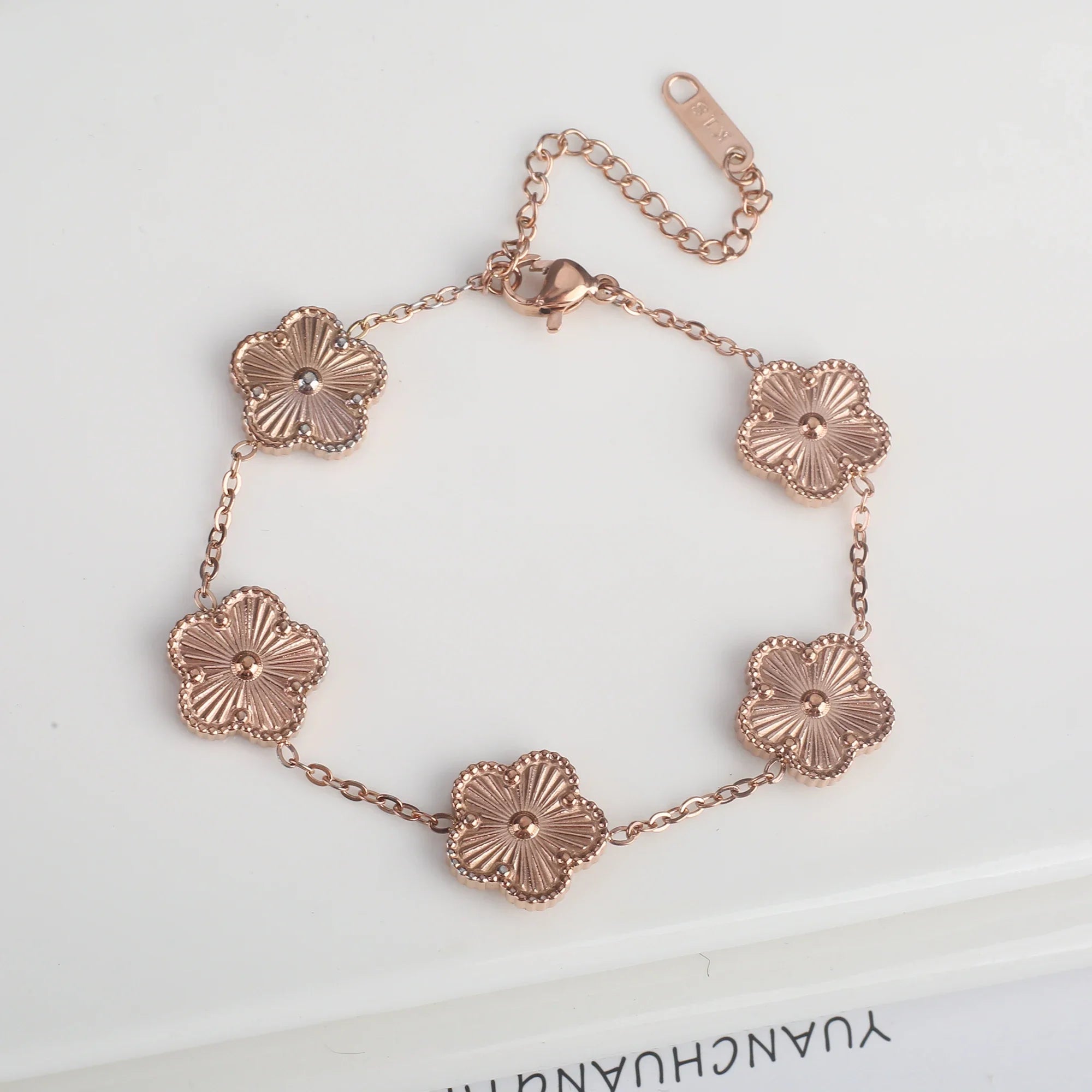 Chic Adjustable Clover Bracelet